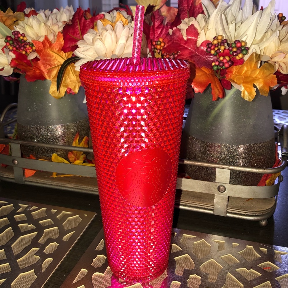 *SOLD*Studded Starbucks Tumbler Holiday 2019